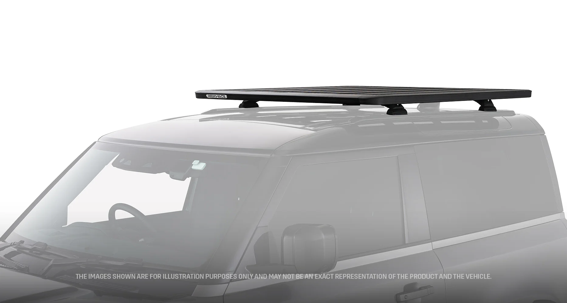 Kit galerie Pioneer 6 1300x1240mm pieds RCL-RCH Land Rover Defender II 90 - RHINO-RACK - Image 4