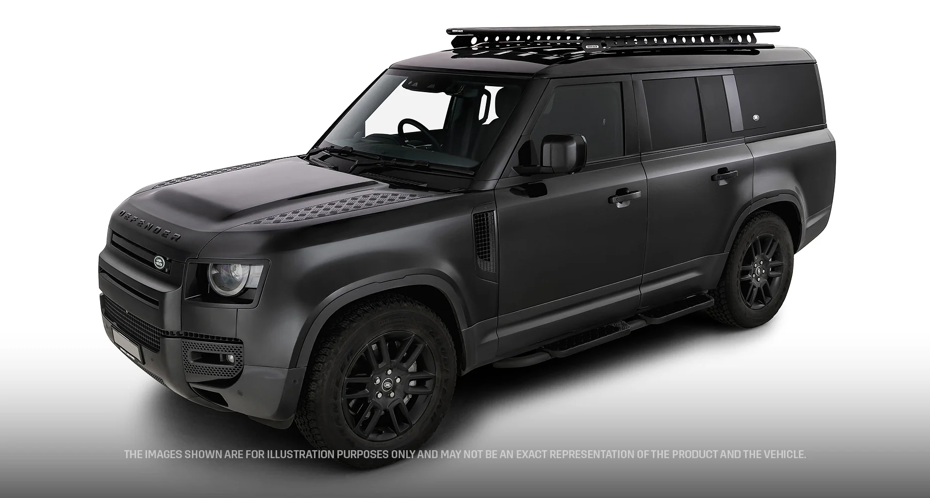 Kit galerie Pioneer 6 2100x1240mm Backbone Land Rover Defender II 130 L663 - RHINO-RACK