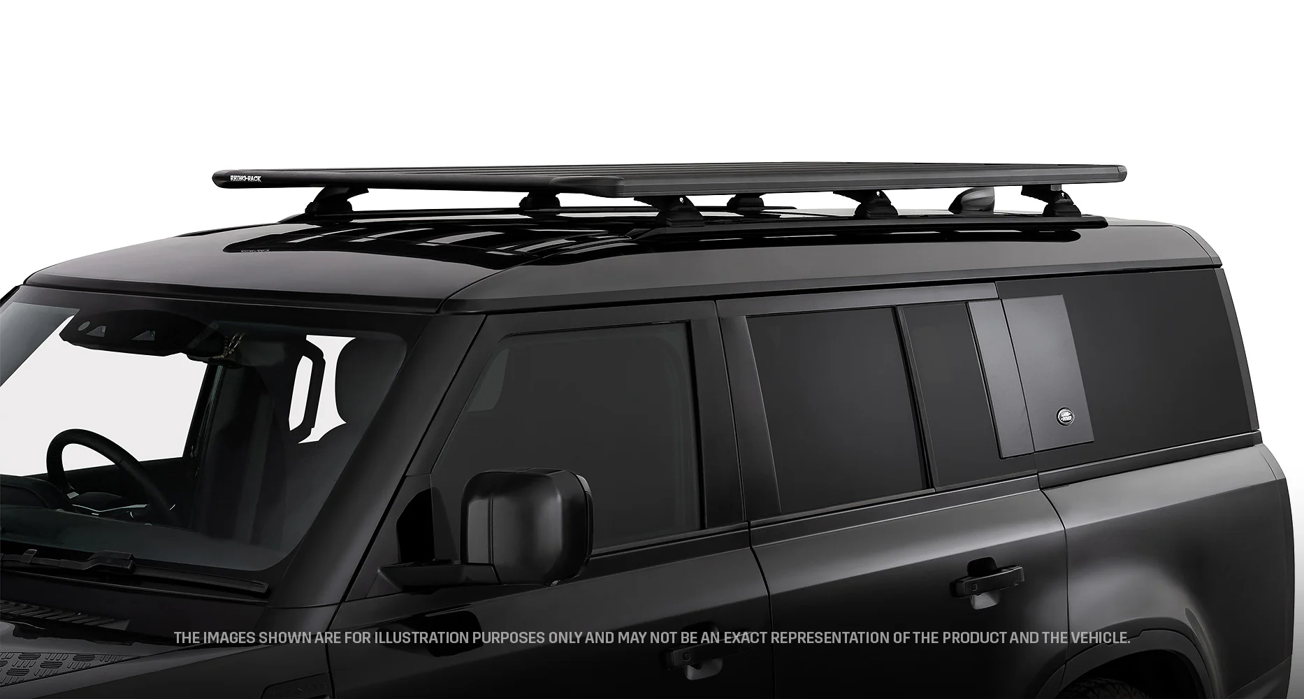 Kit galerie Pioneer 6 2100x1240mm pieds RCL Land Rover Defender II 130 L663 - RHINO-RACK - Image 2