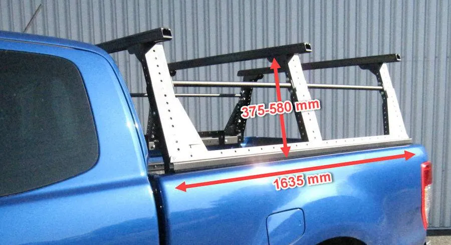 Kit Galerie sur Benne avec Multi-Rack Extensible pour Toyota Hilux REVO Extra Cab - RHINO-RACK - Image 7