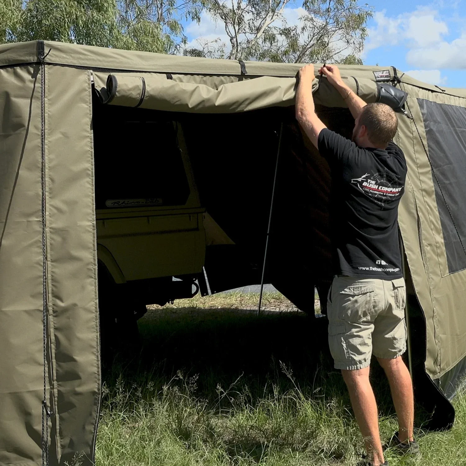 Kit Murs Latéraux pour Auvent 270° XT MAX - The Bush Company