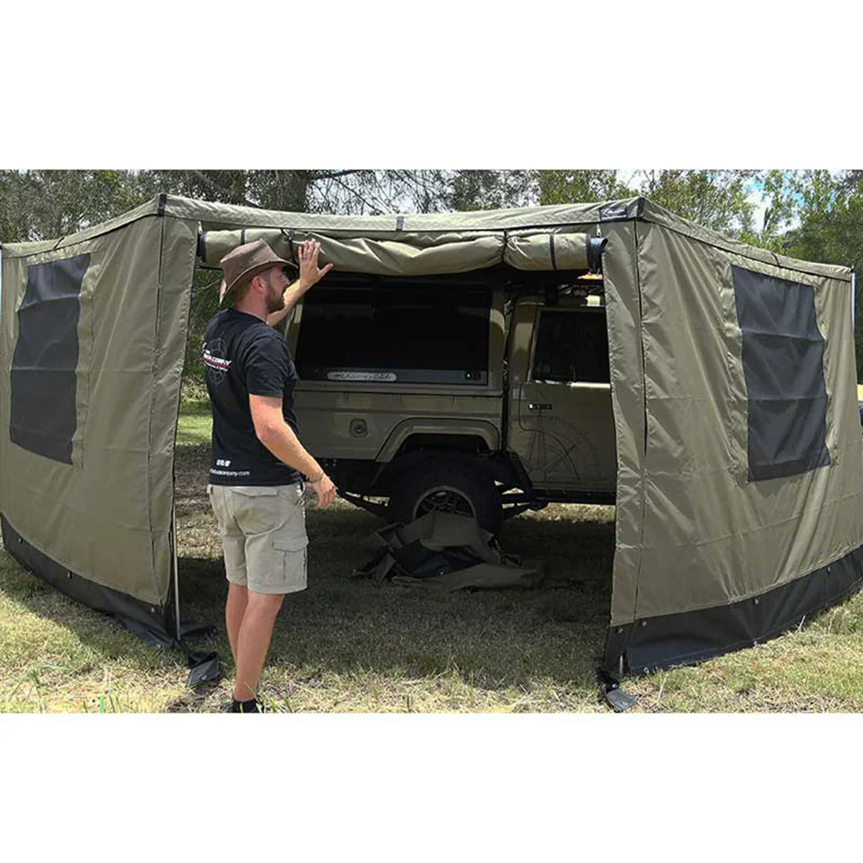 Kit Murs Latéraux pour Auvent 270° XT MAX - The Bush Company - Image 2
