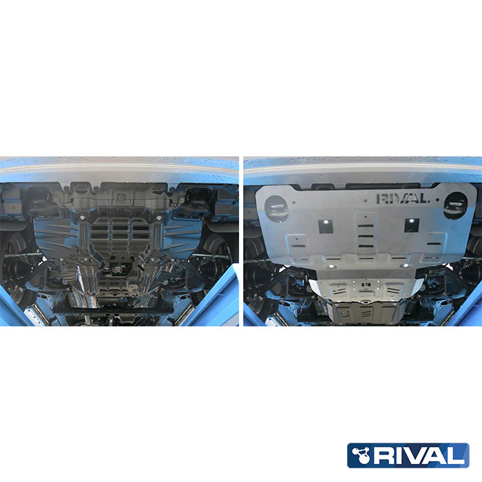 Kit Protections Intégrales RIVAL Toyota Hilux Revo (2016+) - Aluminium 6mm - Image 7