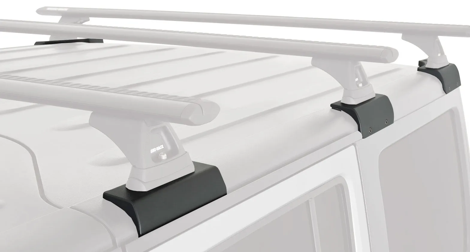 Kit x2 Barres de Toit 1500mm Heavy Duty (Système Backbone) - Jeep Wrangler JK 4 portes - RHINO-RACK - Image 5