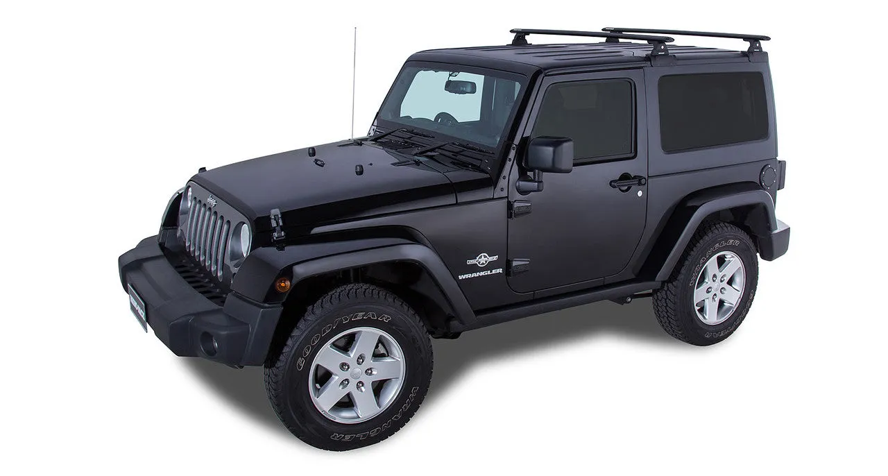 Kit x2 Barres de Toit 1500mm Sportz - Jeep Wrangler JK 2 portes - RHINO-RACK - Image 3
