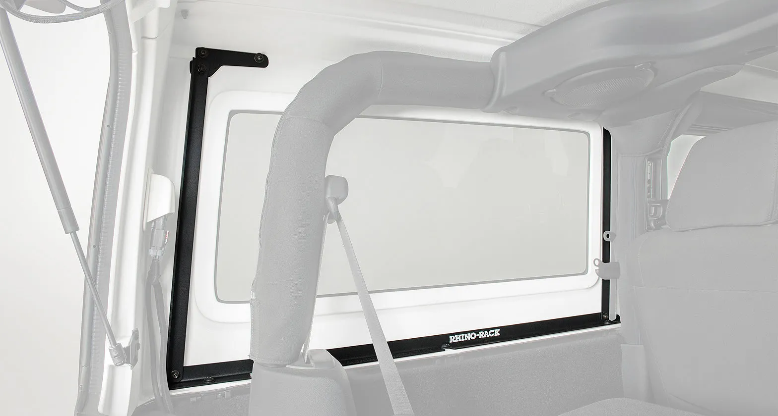 Kit x2 Barres de Toit 1500mm Sportz - Jeep Wrangler JK 2 portes - RHINO-RACK - Image 8