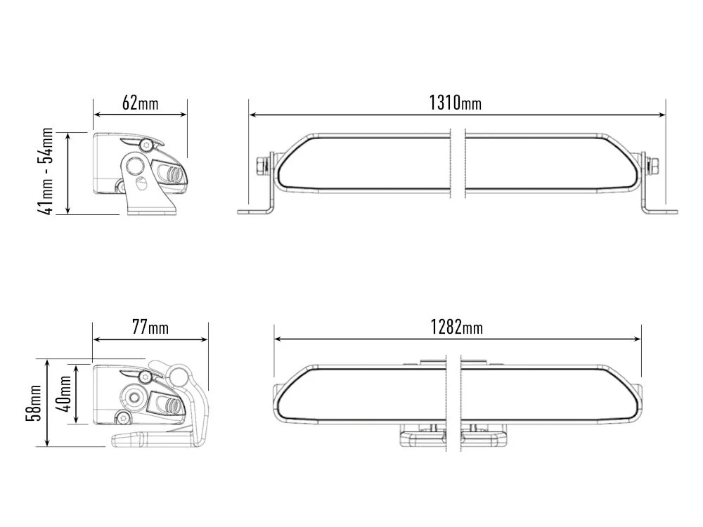 LAZER LAMPS Linear-48 Elite — Barre LED 34800 lm - Image 3