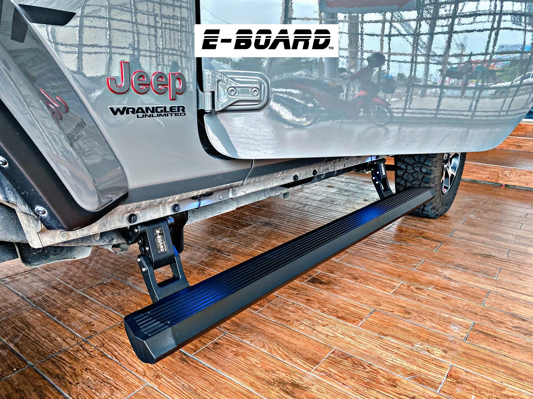 Marche-Pieds Electriques T-MAX Jeep JK 2007 a 2018 | Powerboard - Image 5