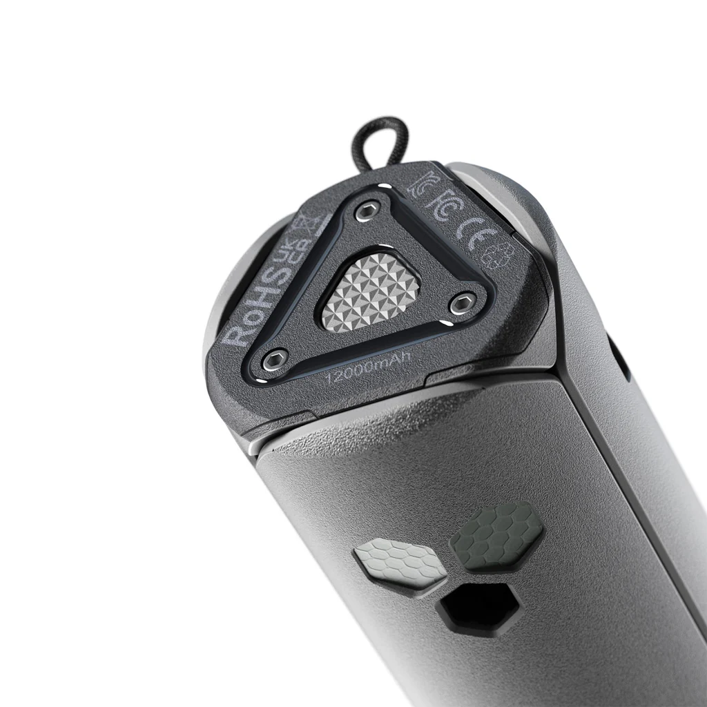 OuTask Lampe Télescopique Gris Clair - Outdoor LED 720° Rechargeable - Image 8
