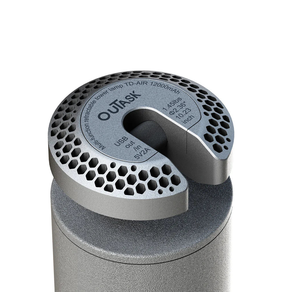 OuTask Lampe Télescopique LED Outdoor 720° - Jaune Désert - Image 19