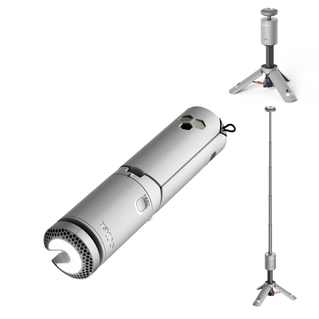 OuTask Lampe Télescopique LED Outdoor 720° - Jaune Désert - Image 3