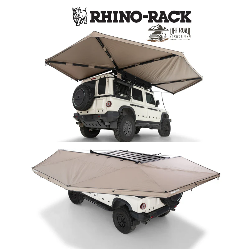 Pack Auvent 270° Auto-portant + Parois | Batwing Côté Droite - RHINO-RACK - Image 3
