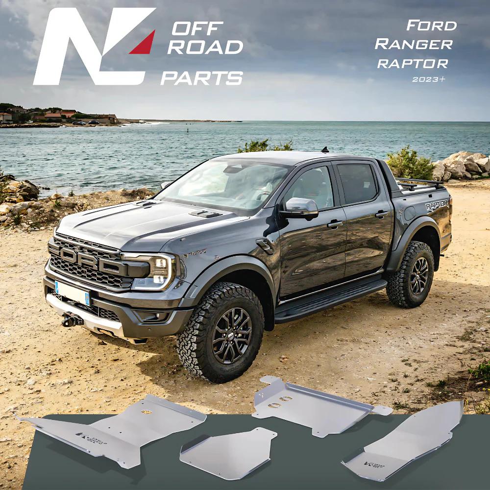 Pack Blindages Complet Ford Raptor 2023+ Next GEN | N4 Offroad - Aluminium