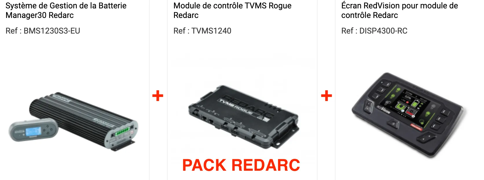 Pack Système de gestion de batterie ROGUE RedVision Redarc - Image 5