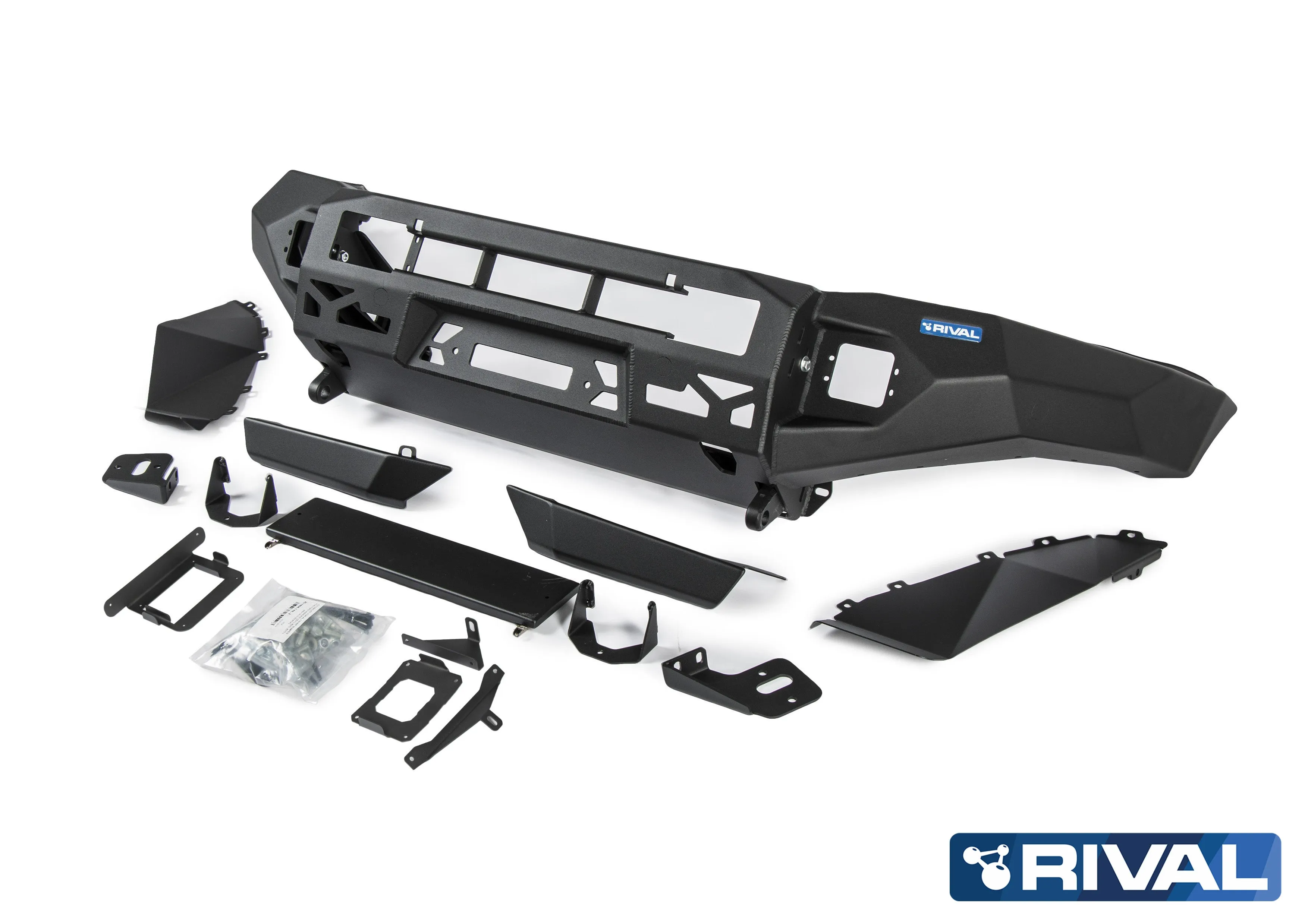 Pare-choc Avant Aluminium Rival4x4 - Ford Ranger 2011-2022 - Image 2