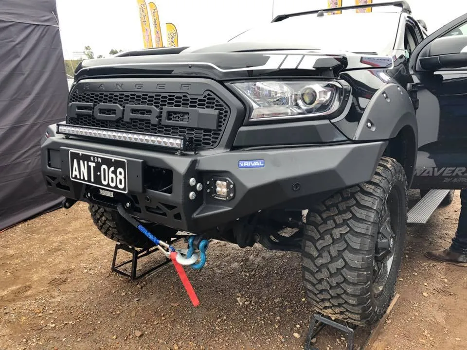 Pare-choc Avant Aluminium Rival4x4 - Ford Ranger 2011-2022 - Image 4