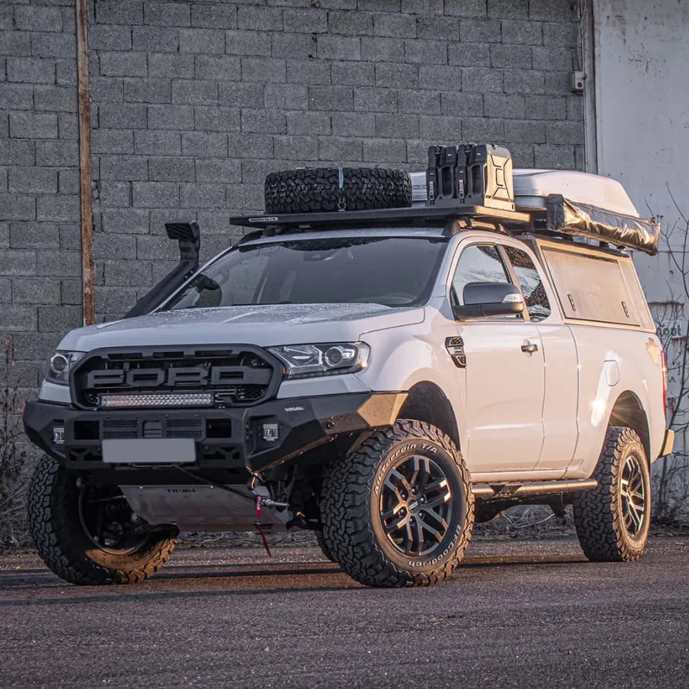 Pare-choc Avant Aluminium Rival4x4 - Ford Ranger 2011-2022 - Image 7
