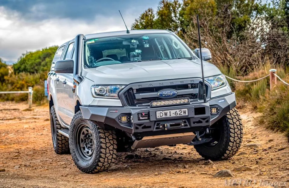 Pare-choc Avant Aluminium Rival4x4 - Ford Ranger 2011-2022 - Image 8