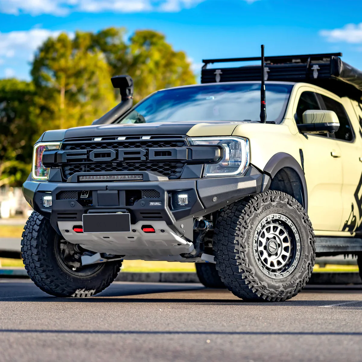 Pare-choc Avant GEN2 RIVAL Aluminium Ford Ranger 2023+ - Image 3