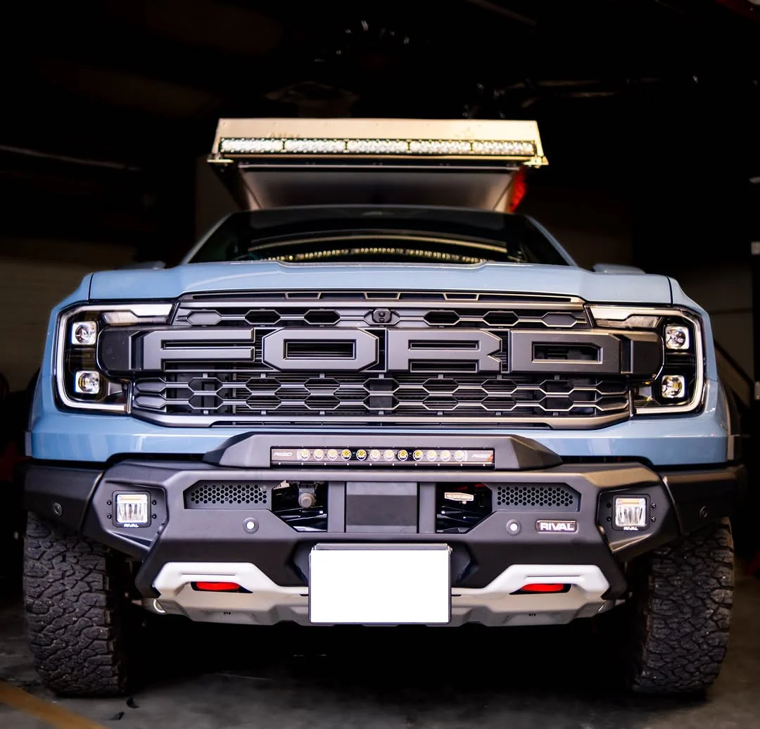 Pare-choc Avant Rival 4x4 Ford Raptor 2023+ | Aluminium Noir - Image 3