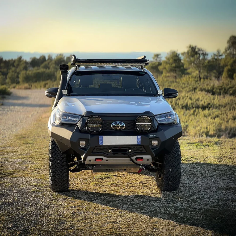 Pare-choc Avant Rival Aluminium - Toyota Hilux Legend 2018-20 - Image 4