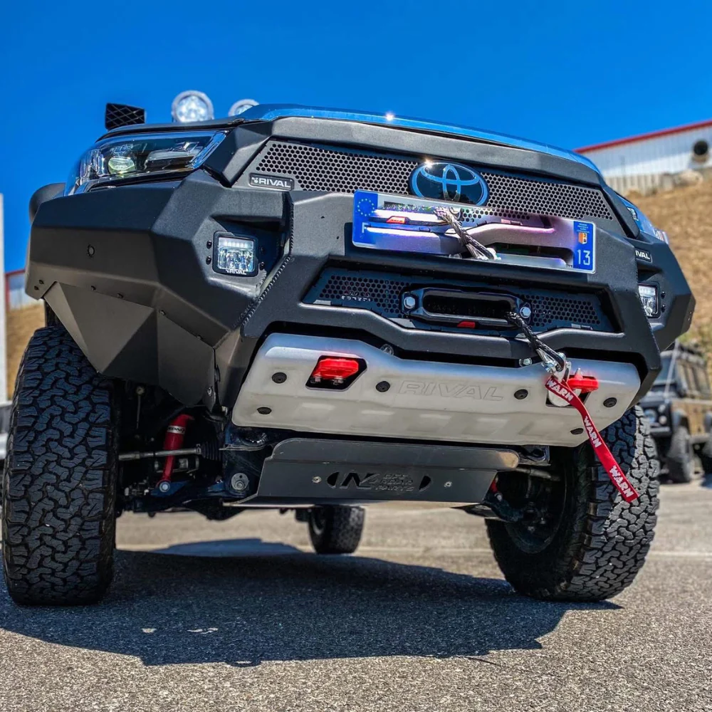 Pare-choc Avant Rival Toyota Hilux 2021 a Present | Léger et Robuste - Image 3