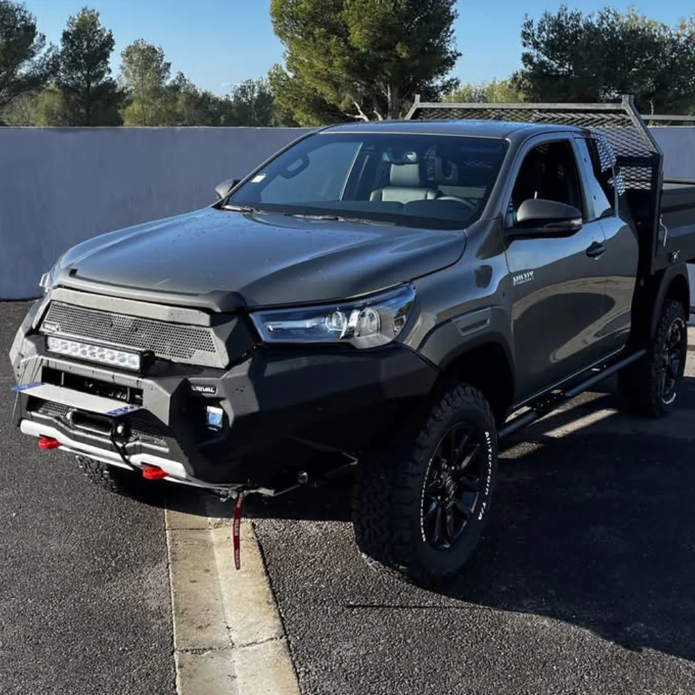 Pare-choc Avant Rival Toyota Hilux 2021 a Present | Léger et Robuste - Image 6