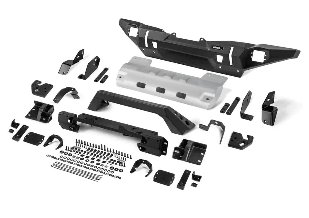 Pare-choc Avant RIVAL4x4 pour Jeep Wrangler JK/JL/JT | Aluminium - Image 6