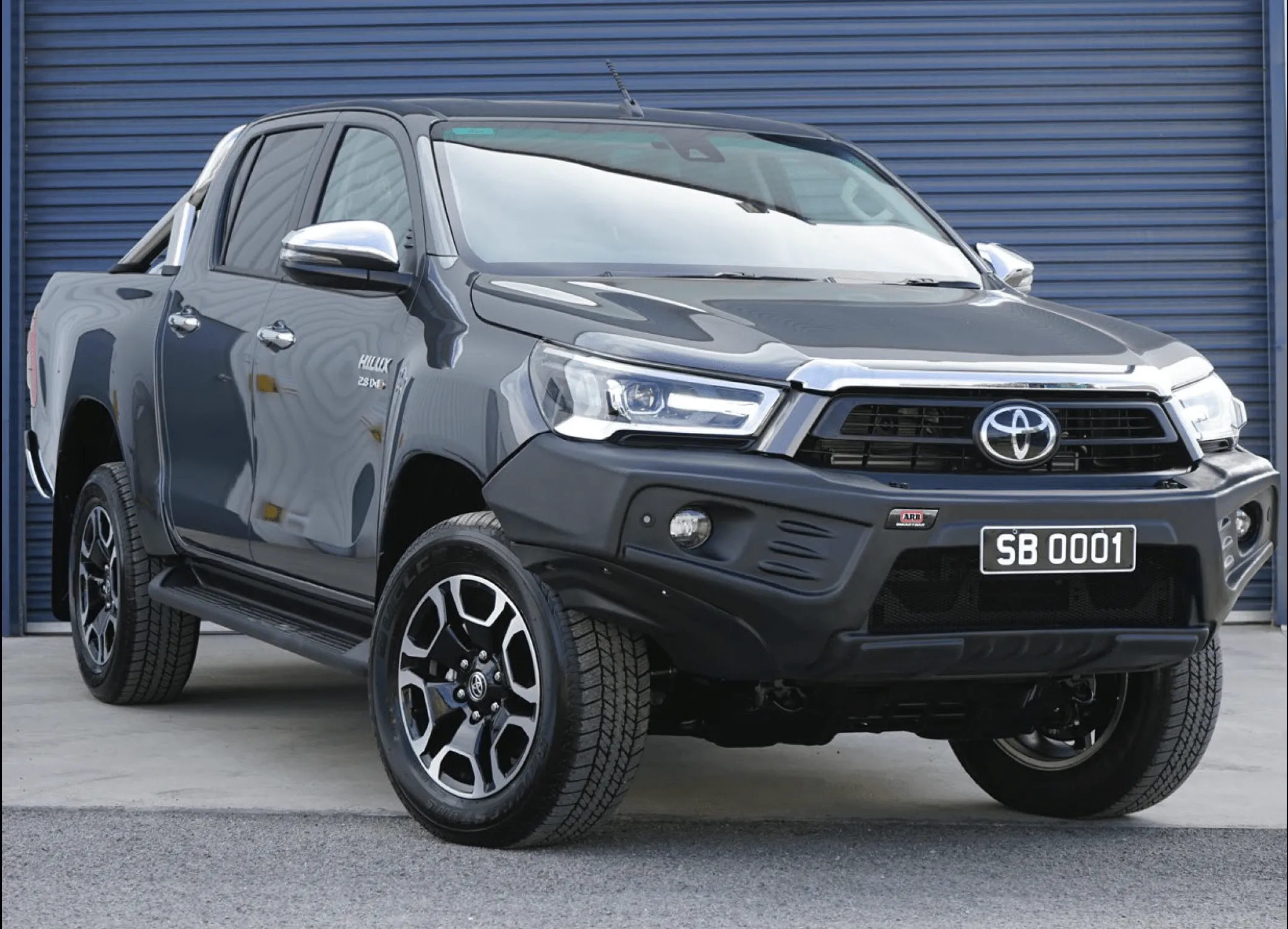 Pare-choc Toyota Hilux 2020 a Present - Stealthbar - Homologué EU