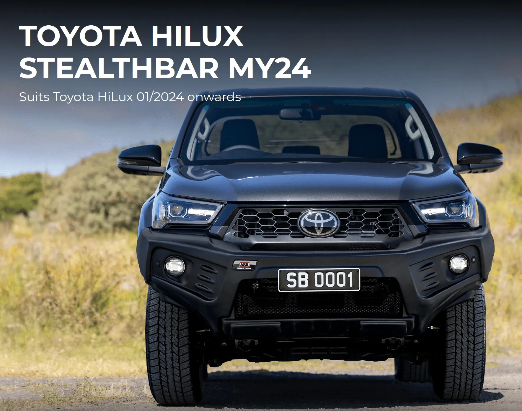 Pare-choc Toyota Hilux 2020 a Present - Stealthbar - Homologué EU - Image 6