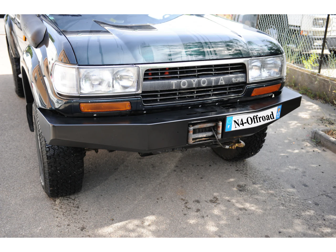 Pare-chocs avant acier Toyota HDJ80 N4-Offroad - Image 3