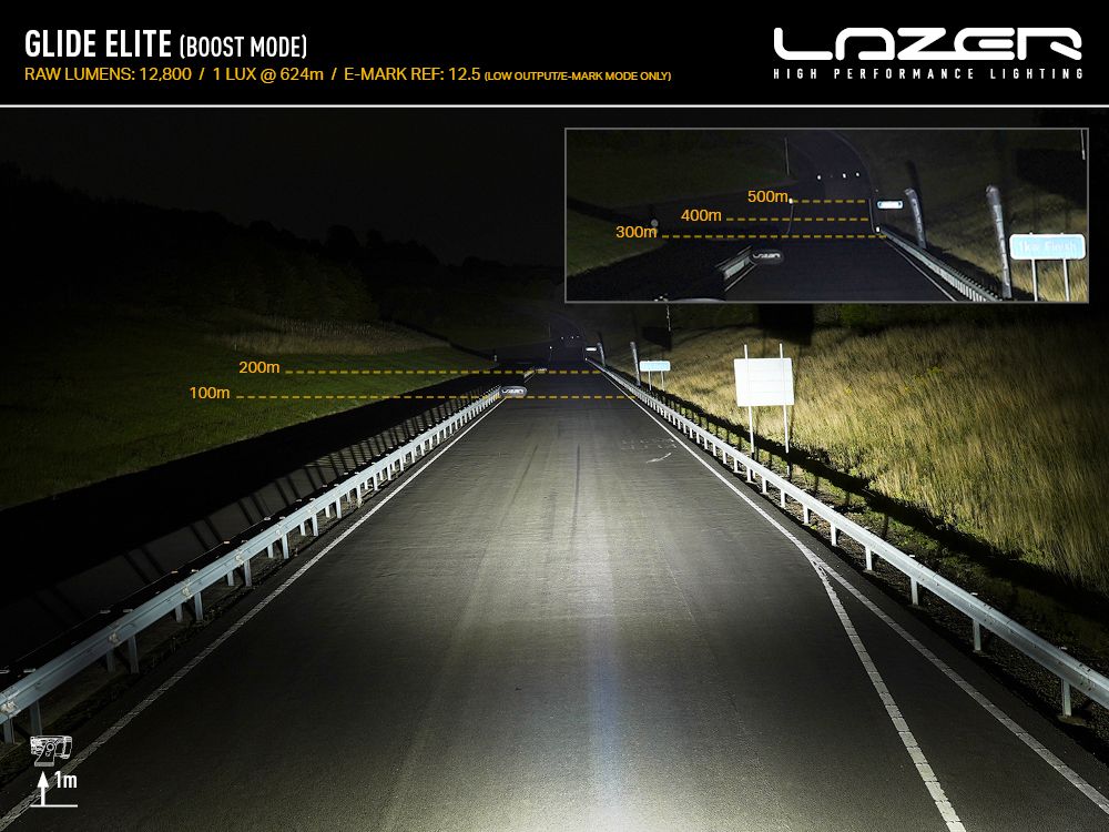 LAZER LAMPS Glide Elite PL Support Latéral — Barre LED Longue Portée - Image 5