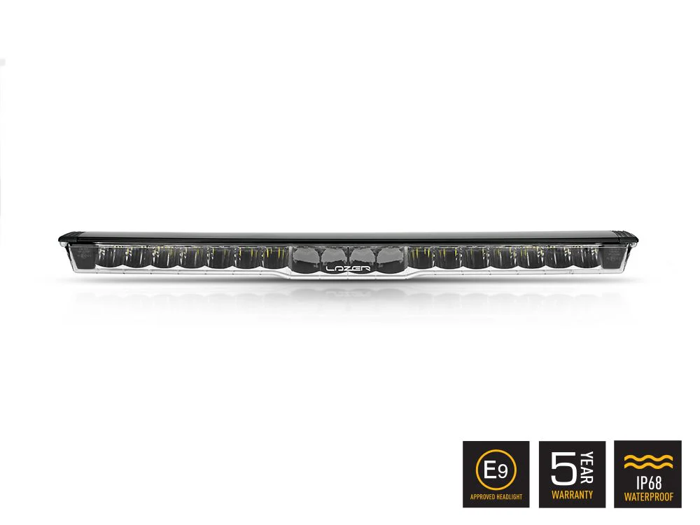 LAZER LAMPS Glide Support Latéral — Barre LED Longue Portée 11500 lm