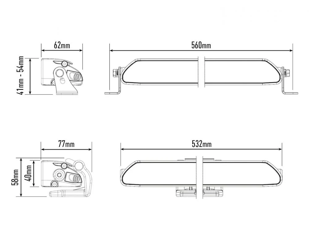 LAZER LAMPS Linear-18 — Barre LED 13500 lm - Image 3