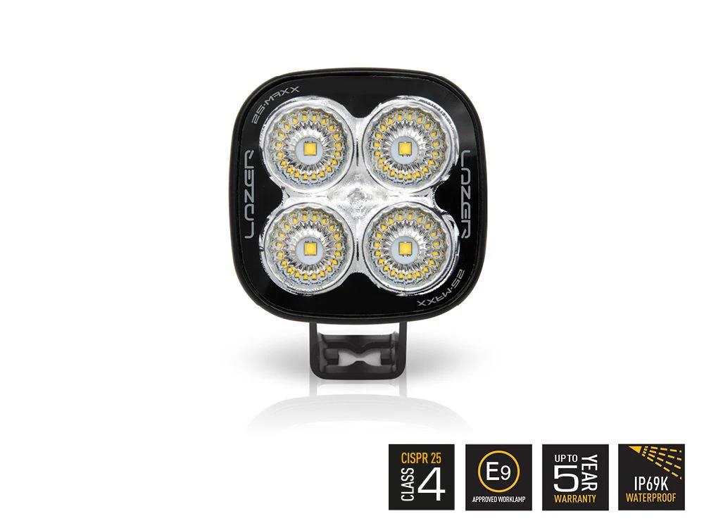 LAZER LAMPS Utility-25 MAXX — Phare de Travail LED 4560 lm