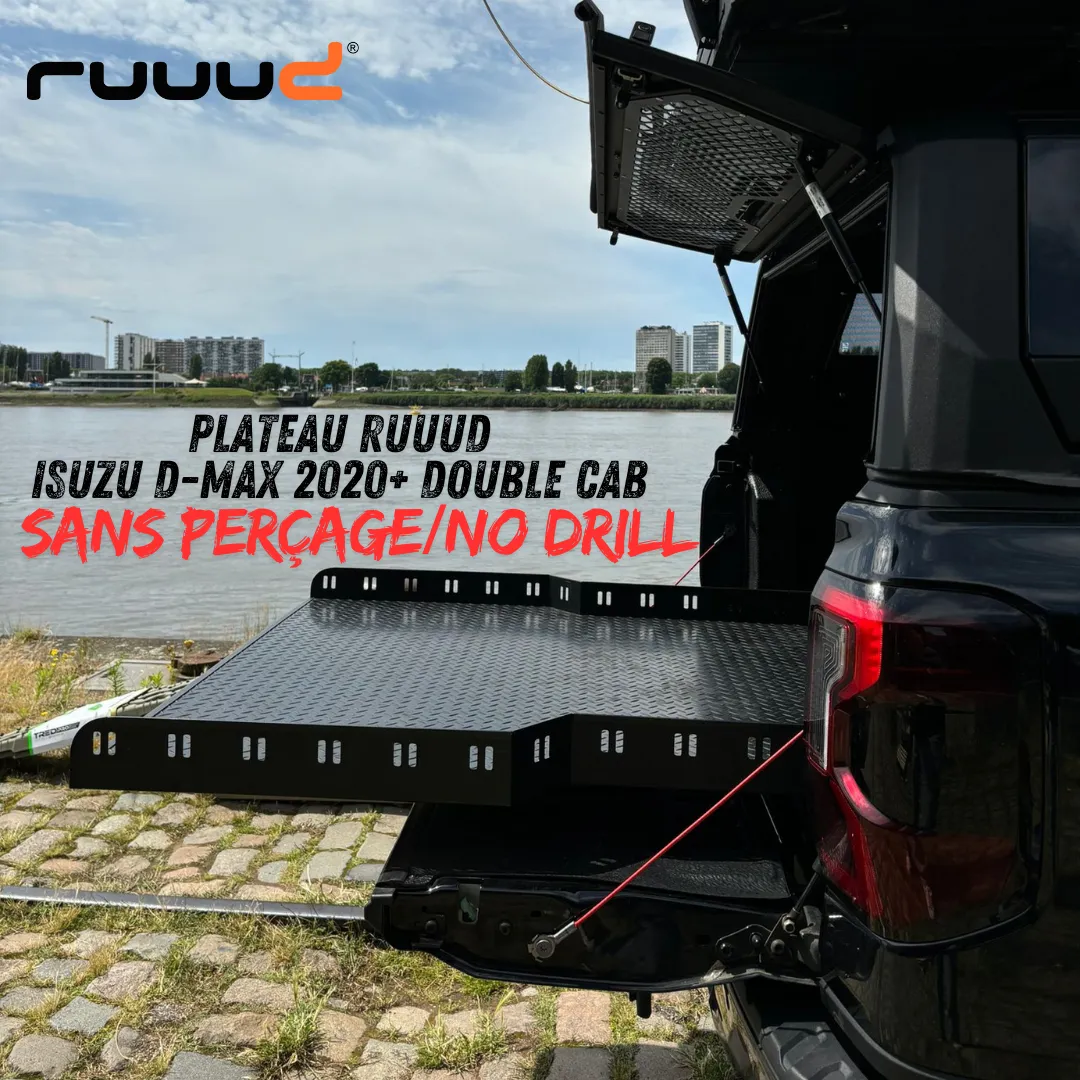 Plateau Coulissant Isuzu Dmax 2020+ | RUUUD – Sans Perçage, Ultra Résistant - Image 12