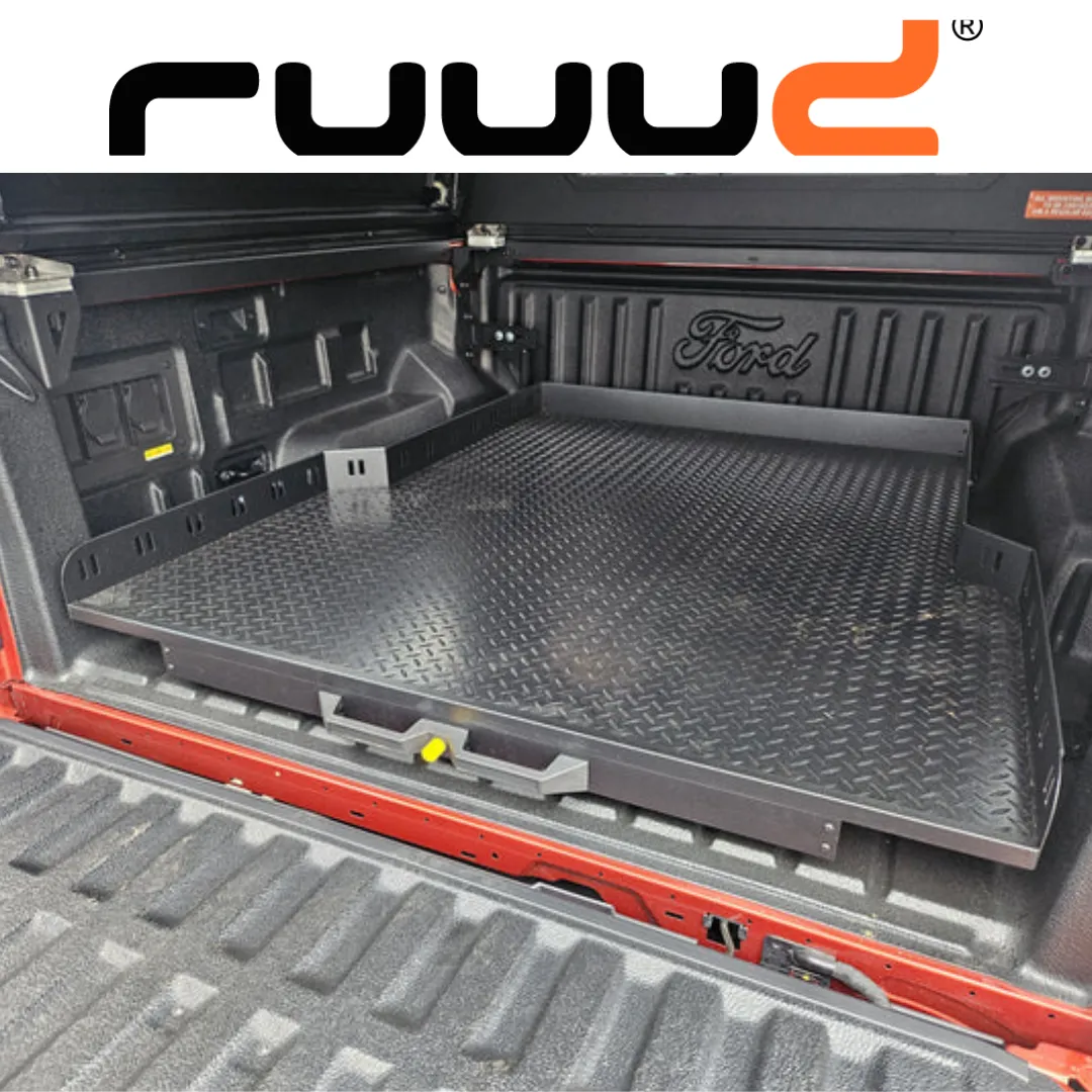 Plateau Coulissant RUUUD Ford Ranger 2023+ SUPER-CAB | Installation Sans Perçage - Image 13