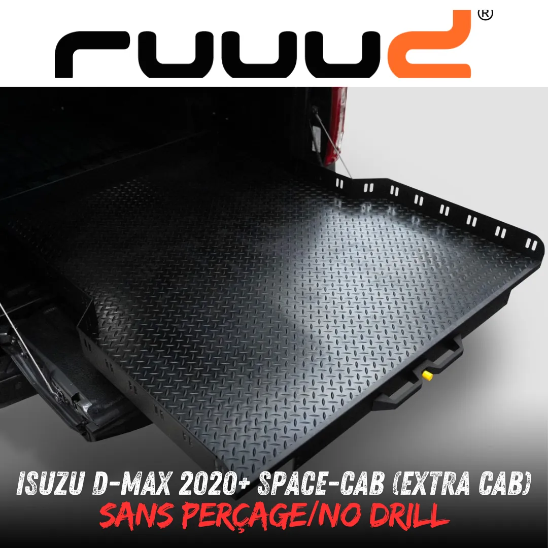 Plateau Coulissant RUUUD Isuzu D-Max 2020+ Space-Cab | Installation Sans Perçage - Image 10