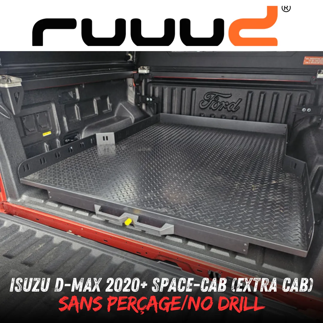 Plateau Coulissant RUUUD Isuzu D-Max 2020+ Space-Cab | Installation Sans Perçage - Image 13
