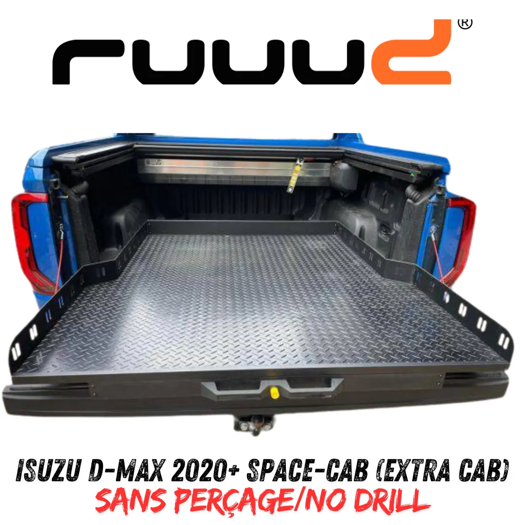 Plateau Coulissant RUUUD Isuzu D-Max 2020+ Space-Cab | Installation Sans Perçage - Image 15