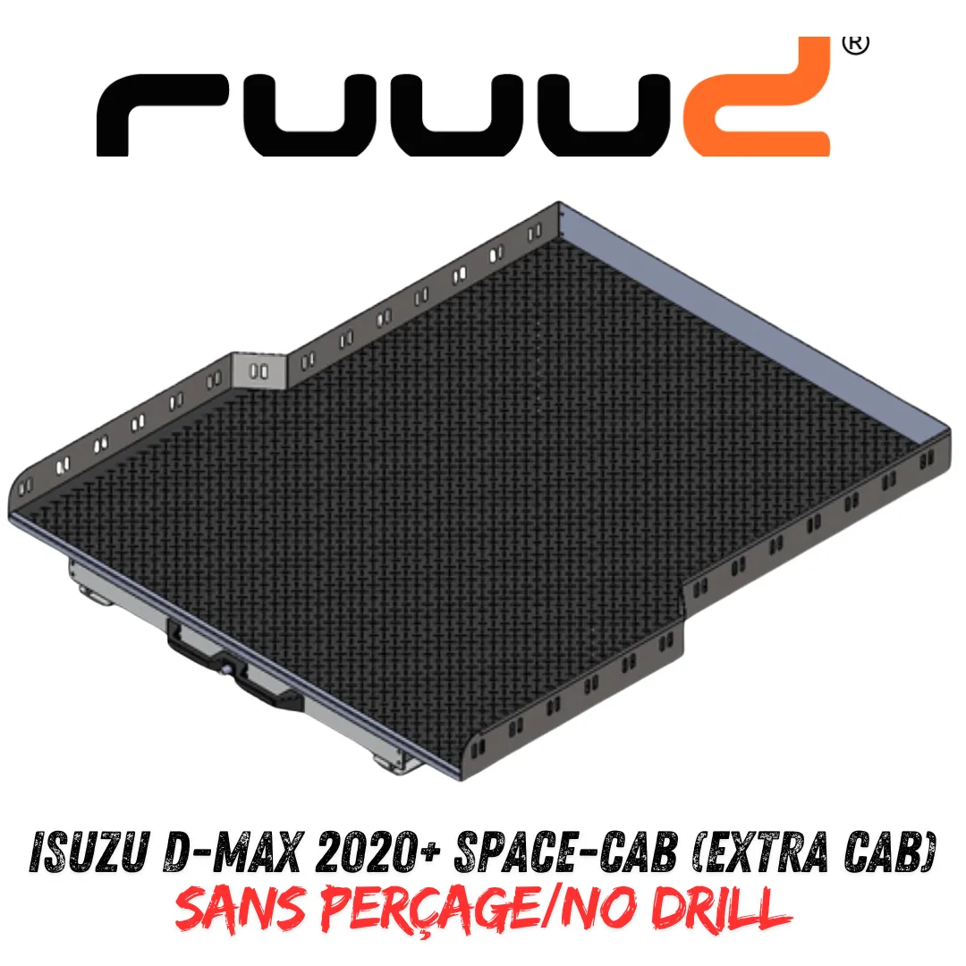 Plateau Coulissant RUUUD Isuzu D-Max 2020+ Space-Cab | Installation Sans Perçage - Image 21