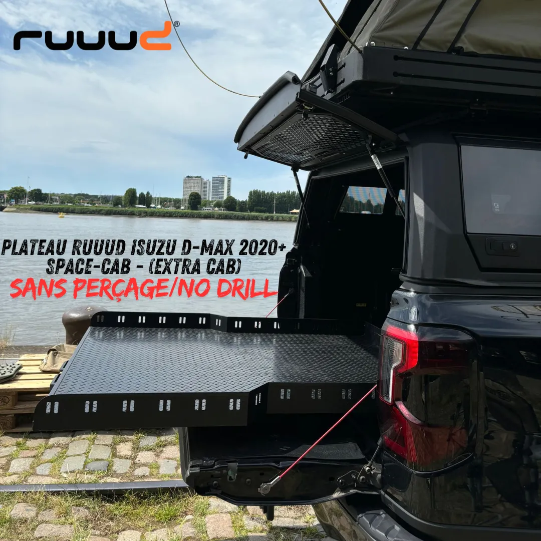 Plateau Coulissant RUUUD Isuzu D-Max 2020+ Space-Cab | Installation Sans Perçage - Image 23