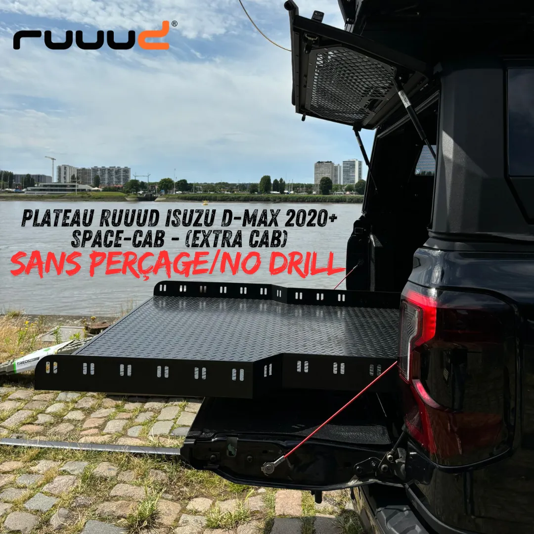Plateau Coulissant RUUUD Isuzu D-Max 2020+ Space-Cab | Installation Sans Perçage - Image 24