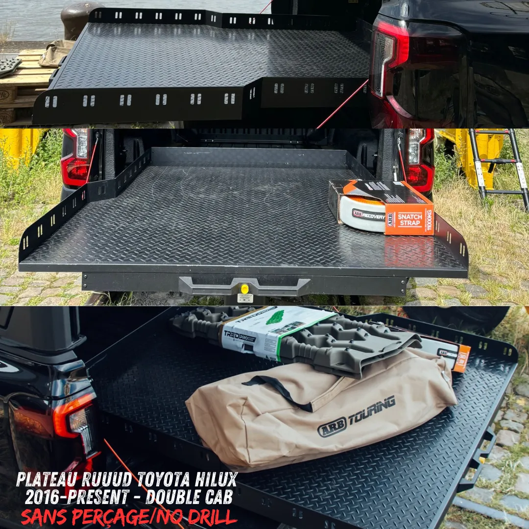 Plateau Coulissant RUUUD Toyota Hilux REVO 2016 a Present Double Cab (Sans Perçage) - Image 9