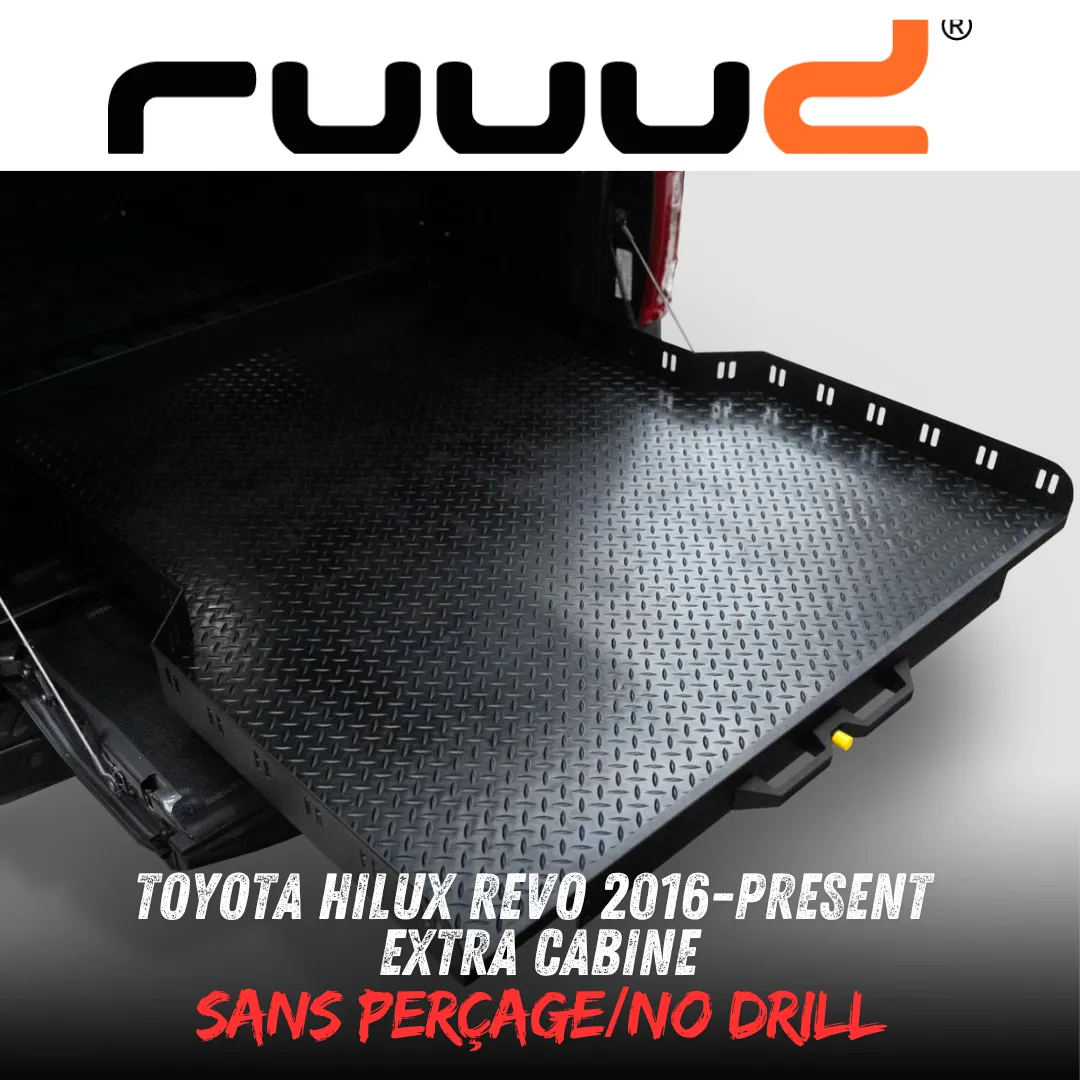 Plateau Coulissant RUUUD Toyota Hilux Revo 2016+ Extra Cab | Installation Sans Perçage - Image 10