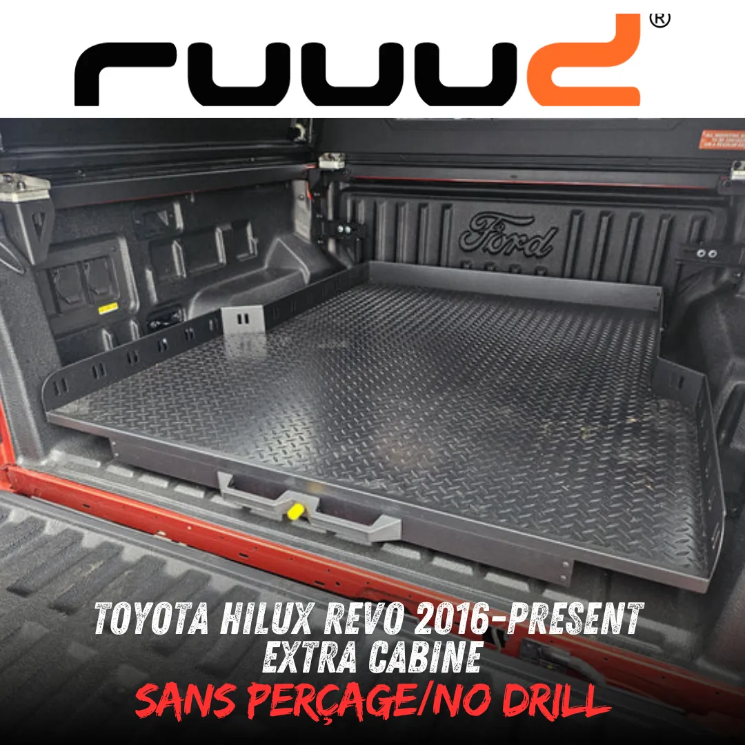 Plateau Coulissant RUUUD Toyota Hilux Revo 2016+ Extra Cab | Installation Sans Perçage - Image 14
