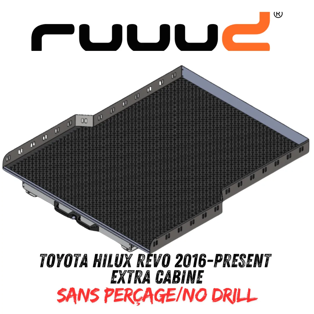 Plateau Coulissant RUUUD Toyota Hilux Revo 2016+ Extra Cab | Installation Sans Perçage - Image 22