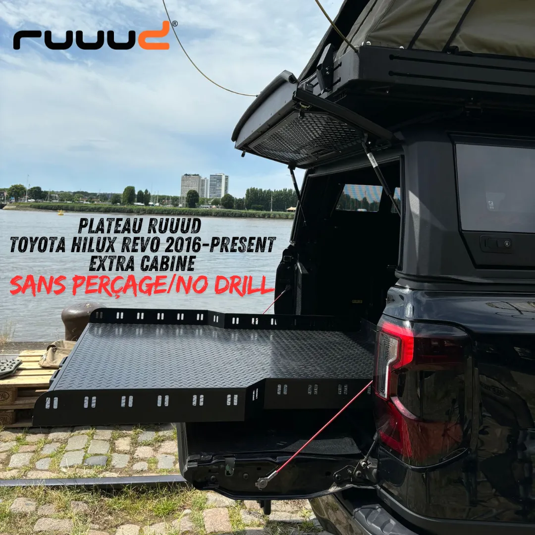 Plateau Coulissant RUUUD Toyota Hilux Revo 2016+ Extra Cab | Installation Sans Perçage - Image 23