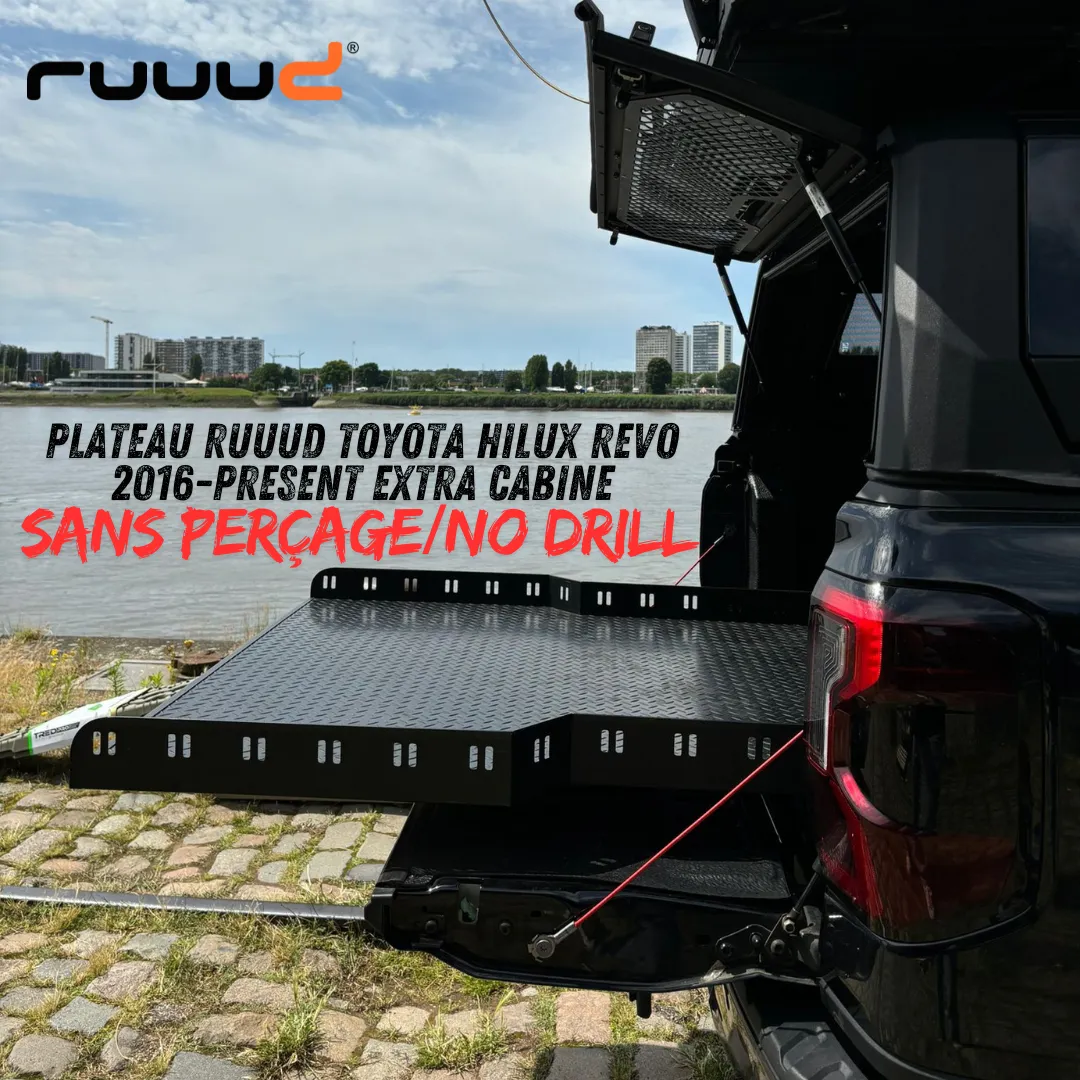 Plateau Coulissant RUUUD Toyota Hilux Revo 2016+ Extra Cab | Installation Sans Perçage - Image 24