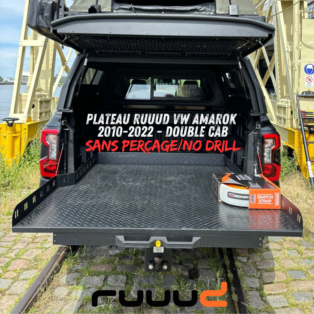 Plateau Coulissant RUUUD VW Amarok 2010-2022 Double Cab